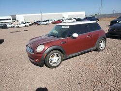 Salvage cars for sale at Phoenix, AZ auction: 2007 Mini Cooper