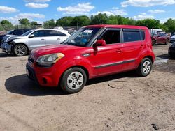 Salvage cars for sale at Chalfont, PA auction: 2013 KIA Soul