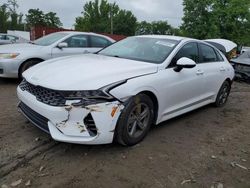 Salvage cars for sale at auction: 2022 KIA K5 LX