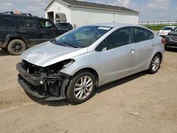 Salvage cars for sale from Copart Portland, MI: 2017 KIA Forte LX