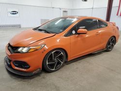Salvage cars for sale from Copart Concord, NC: 2015 Honda Civic SI