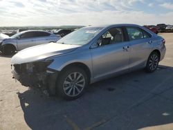 Salvage cars for sale at Grand Prairie, TX auction: 2017 Toyota Camry LE