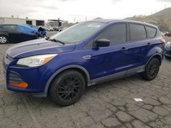 Salvage cars for sale at Colton, CA auction: 2016 Ford Escape S
