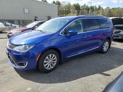Salvage cars for sale at Exeter, RI auction: 2018 Chrysler Pacifica Touring L Plus