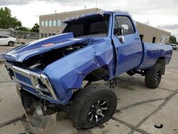 Salvage cars for sale at Littleton, CO auction: 1993 Dodge W-SERIES W200