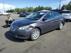 Salvage cars for sale from Copart Denver, CO: 2013 Nissan Sentra S