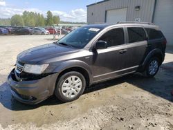 Salvage cars for sale from Copart Arlington, WA: 2020 Dodge Journey SE