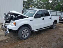 Salvage cars for sale at Austell, GA auction: 2007 Ford F150 Supercrew