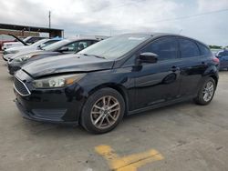 Salvage cars for sale at Grand Prairie, TX auction: 2018 Ford Focus SE