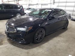 Salvage cars for sale at Woodburn, OR auction: 2019 Acura TLX Technology