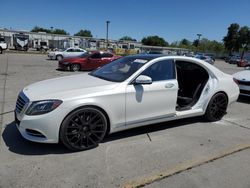 Salvage cars for sale at Sacramento, CA auction: 2014 Mercedes-Benz S 550