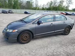 Salvage cars for sale at Leroy, NY auction: 2011 Honda Civic LX