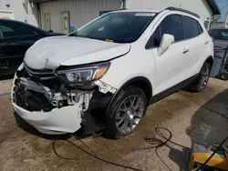 Salvage cars for sale at Pekin, IL auction: 2019 Buick Encore Sport Touring