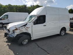 Salvage cars for sale from Copart Exeter, RI: 2021 Nissan NV 2500 SV
