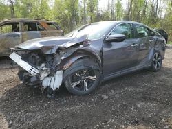 Salvage cars for sale from Copart Ontario Auction, ON: 2018 Honda Civic Touring
