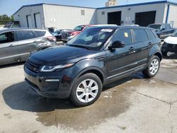 Salvage cars for sale at New Orleans, LA auction: 2016 Land Rover Range Rover Evoque SE