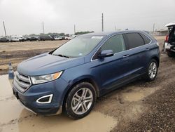 Salvage cars for sale at Temple, TX auction: 2018 Ford Edge Titanium