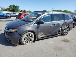 Salvage cars for sale at Glassboro, NJ auction: 2016 Honda Odyssey Touring