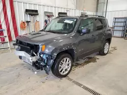 Salvage cars for sale at Mcfarland, WI auction: 2022 Jeep Renegade Latitude
