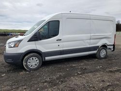 Salvage trucks for sale at Brookhaven, NY auction: 2022 Ford Transit T-350