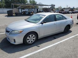 Salvage cars for sale at Van Nuys, CA auction: 2010 Toyota Camry Hybrid