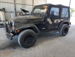 Salvage cars for sale at Cartersville, GA auction: 1997 Jeep Wrangler / TJ Sport