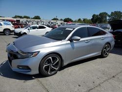 Salvage cars for sale at Sacramento, CA auction: 2020 Honda Accord Sport