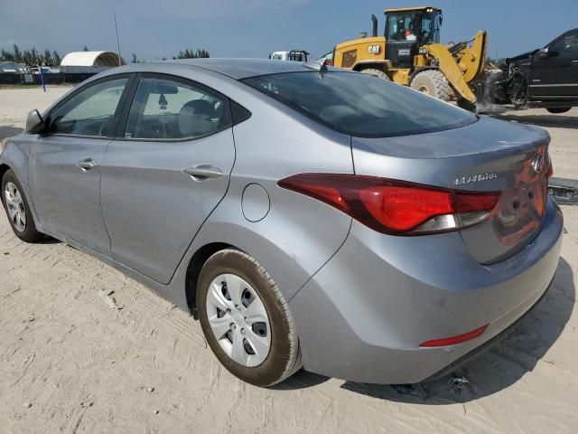 2016 Hyundai Elantra SE