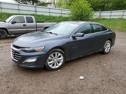 Chevrolet salvage cars for sale: 2019 Chevrolet Malibu LT