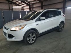 Salvage cars for sale at West Warren, MA auction: 2015 Ford Escape SE