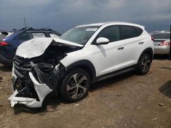 Salvage cars for sale at Chicago Heights, IL auction: 2017 Hyundai Tucson Limited