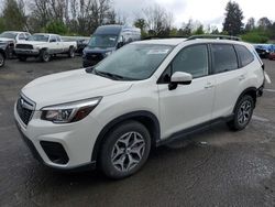 Salvage cars for sale at Portland, OR auction: 2019 Subaru Forester Premium