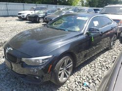 Vehiculos salvage en venta de Copart Windsor, NJ: 2018 BMW 430XI Gran Coupe