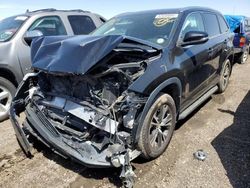 Salvage cars for sale at Brighton, CO auction: 2016 Toyota Highlander XLE