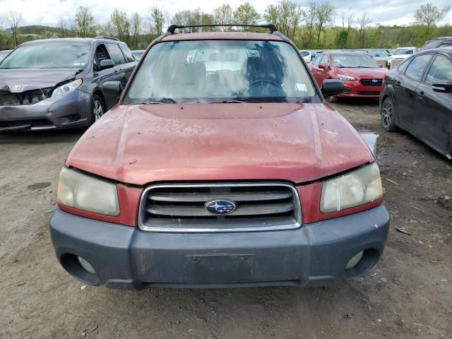 2005 Subaru Forester 2.5X