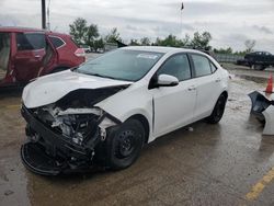 Salvage cars for sale at Pekin, IL auction: 2014 Toyota Corolla L
