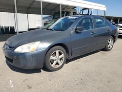 Salvage cars for sale from Copart Fresno, CA: 2004 Honda Accord EX