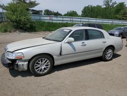 Salvage cars for sale at Davison, MI auction: 2004 Lincoln Town Car Ultimate