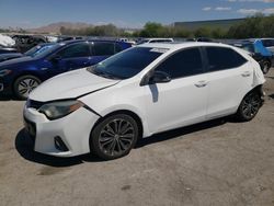 Salvage cars for sale at Las Vegas, NV auction: 2014 Toyota Corolla L