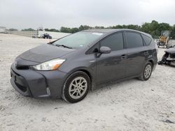 Salvage cars for sale at New Braunfels, TX auction: 2015 Toyota Prius V