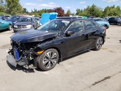 Salvage cars for sale from Copart Woodburn, OR: 2018 Honda Civic EXL