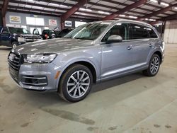 Salvage cars for sale at East Granby, CT auction: 2017 Audi Q7 Prestige