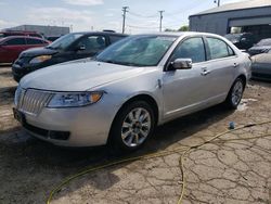 Salvage cars for sale at Chicago Heights, IL auction: 2011 Lincoln MKZ Hybrid