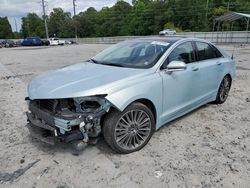 Salvage cars for sale at Savannah, GA auction: 2014 Lincoln MKZ Hybrid