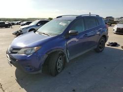 Salvage cars for sale from Copart Grand Prairie, TX: 2014 Toyota Rav4 LE
