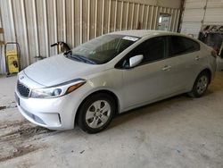 Salvage cars for sale from Copart Abilene, TX: 2018 KIA Forte LX