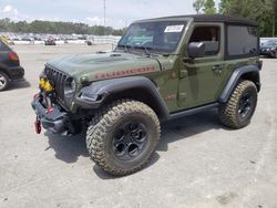 Jeep Wrangler Rubicon salvage cars for sale: 2022 Jeep Wrangler Rubicon