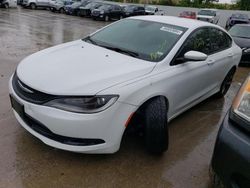 Salvage cars for sale from Copart Bridgeton, MO: 2015 Chrysler 200 S