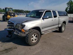 Salvage cars for sale at Dunn, NC auction: 2002 Toyota Tundra Access Cab