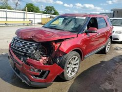 Salvage cars for sale at Lebanon, TN auction: 2016 Ford Explorer Limited